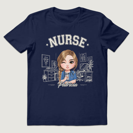 Nurse Good Vibes - Personalized Custom Nurse T-shirt, Hoodie, Sweatshirt