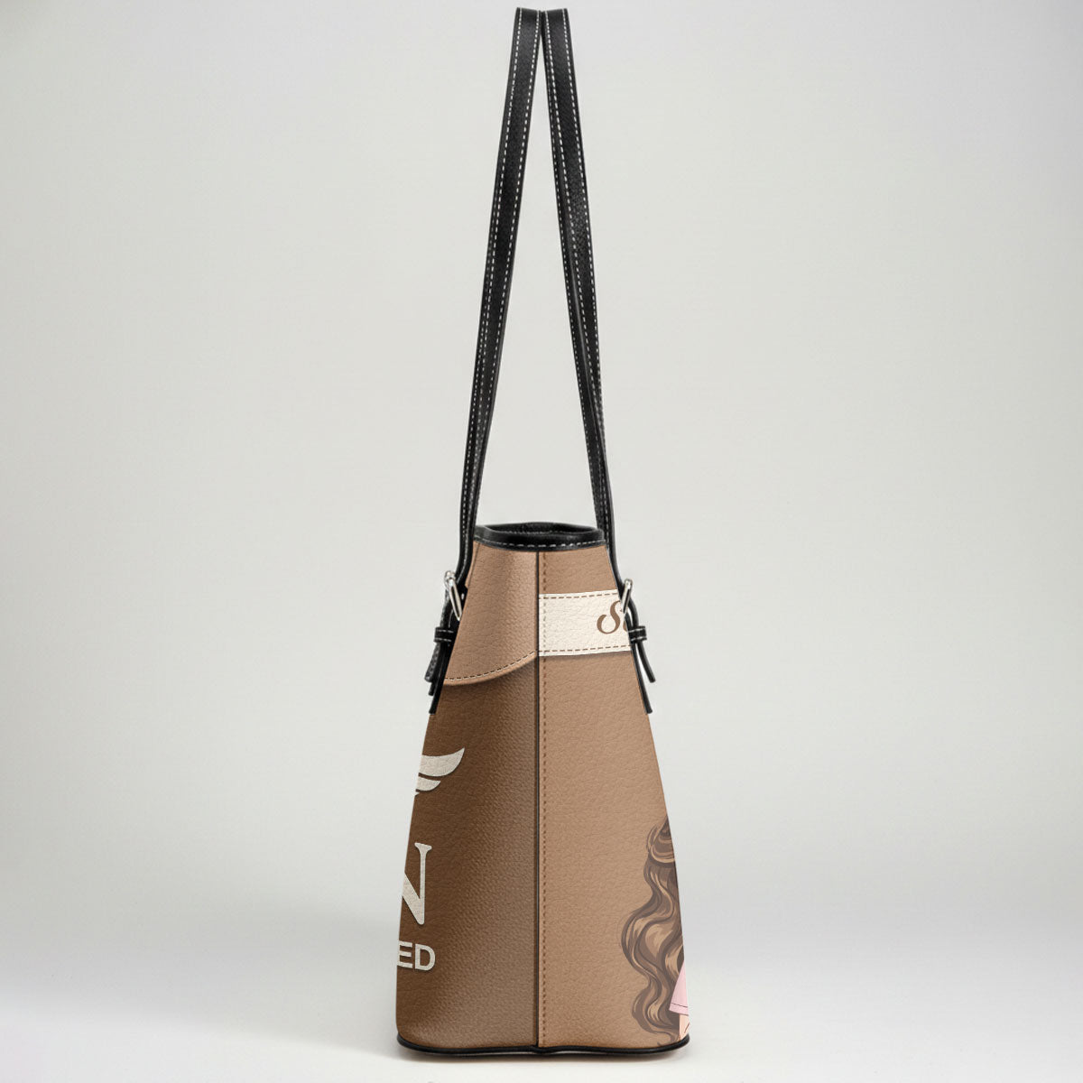 Nurse Timeless Style - Personalized Custom Nurse Leather Tote Bag