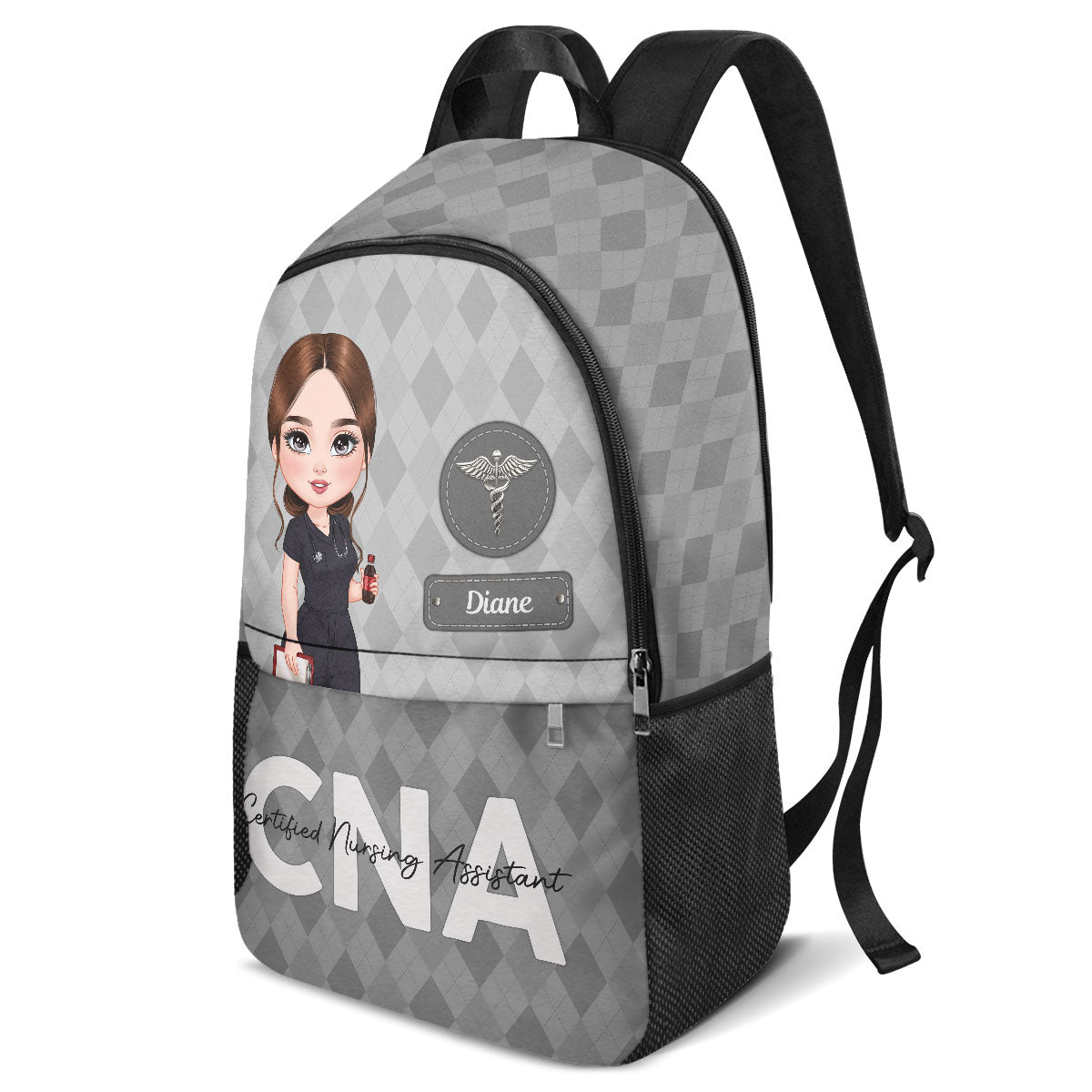 Nurse Elegant Style - Personalized Backpack