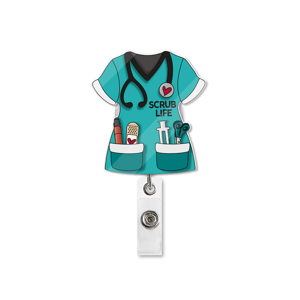 Scrub Color - Badge Reel for Nurses
