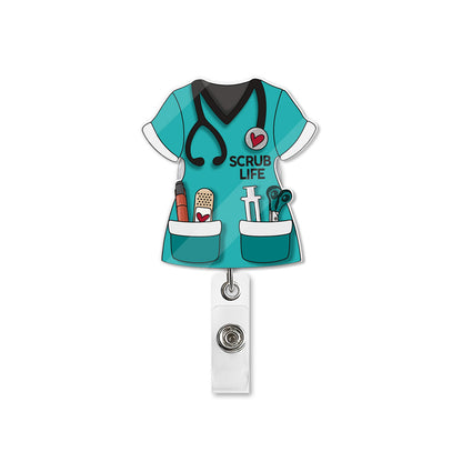 Scrub Color - Badge Reel for Nurses