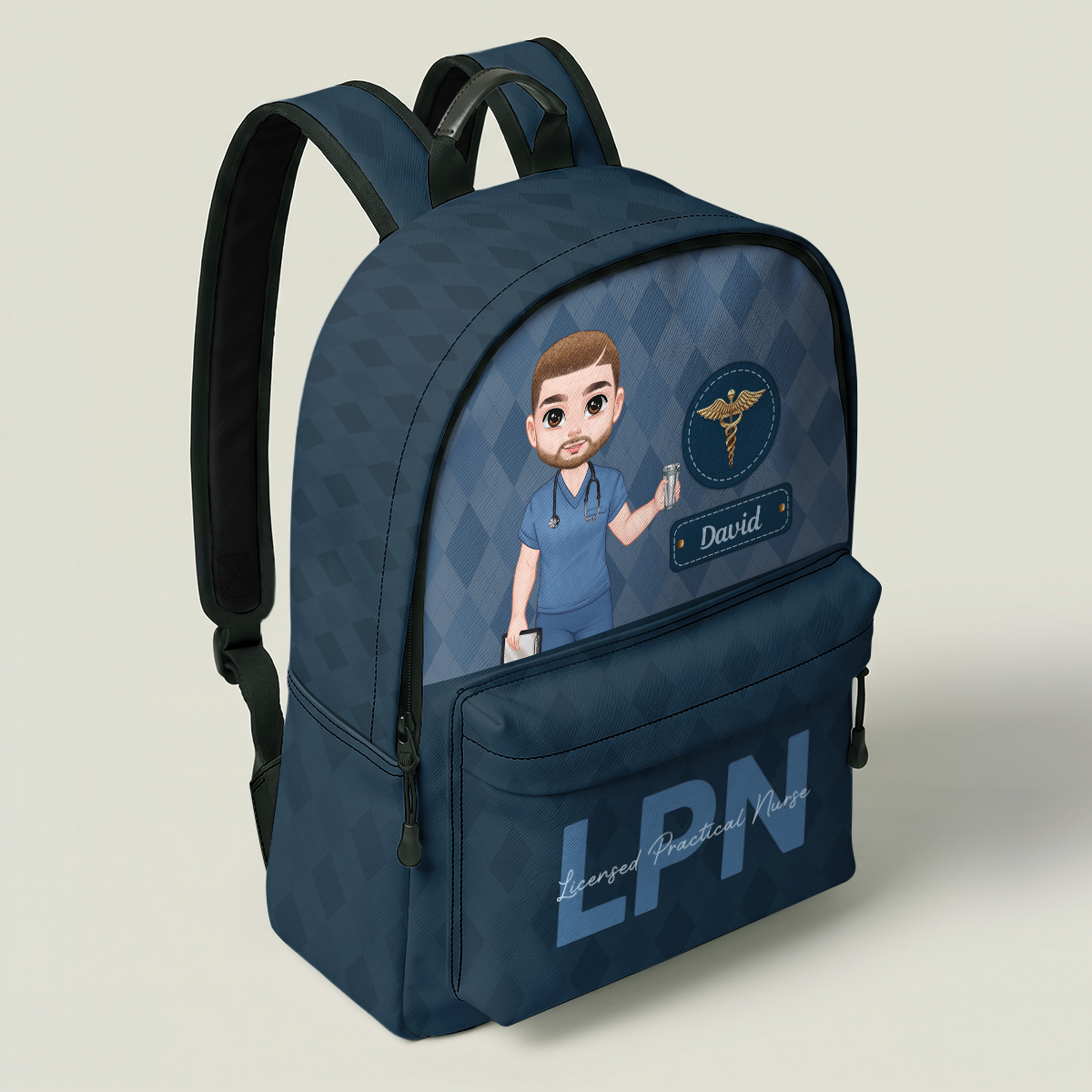 Nurse Elegant Style - Personalized Backpack
