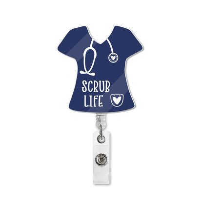 The Scrub - Personalized Nurse Badge Reel