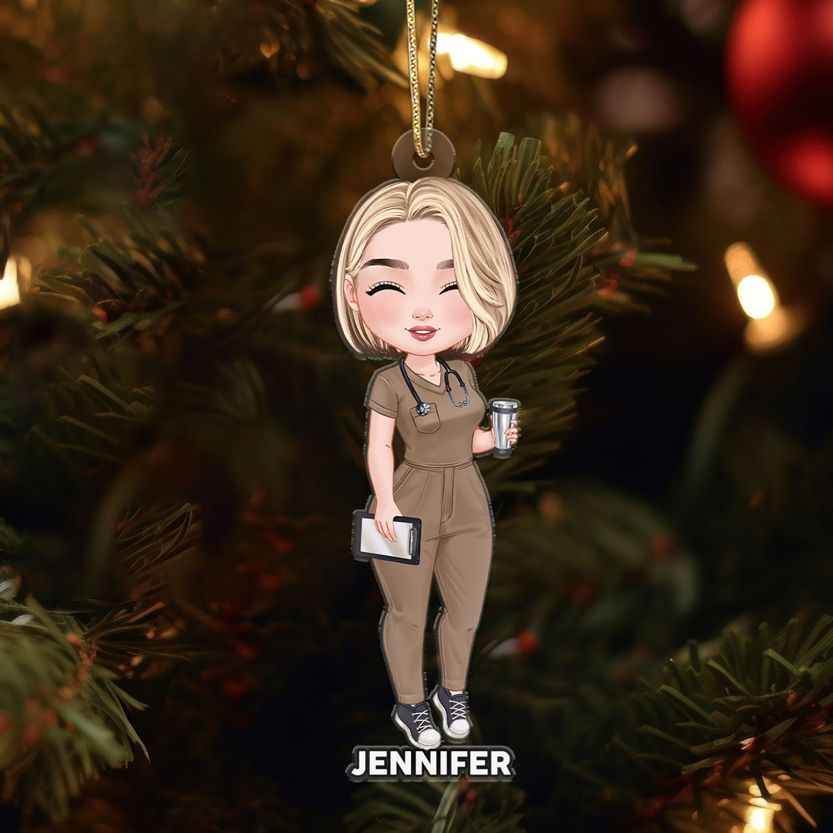 The Nurse - Personalized Nurse Acrylic Ornament