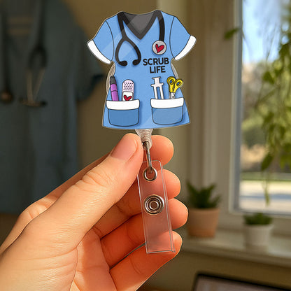Scrub Color - Badge Reel for Nurses