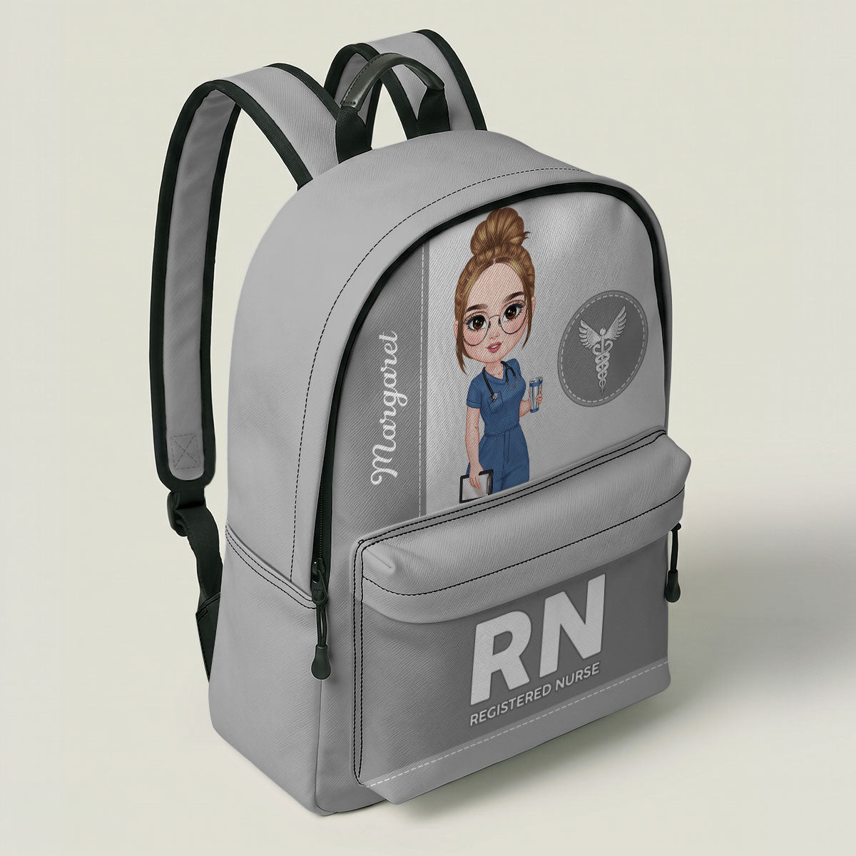 Elegant Nurse - Personalized Backpack