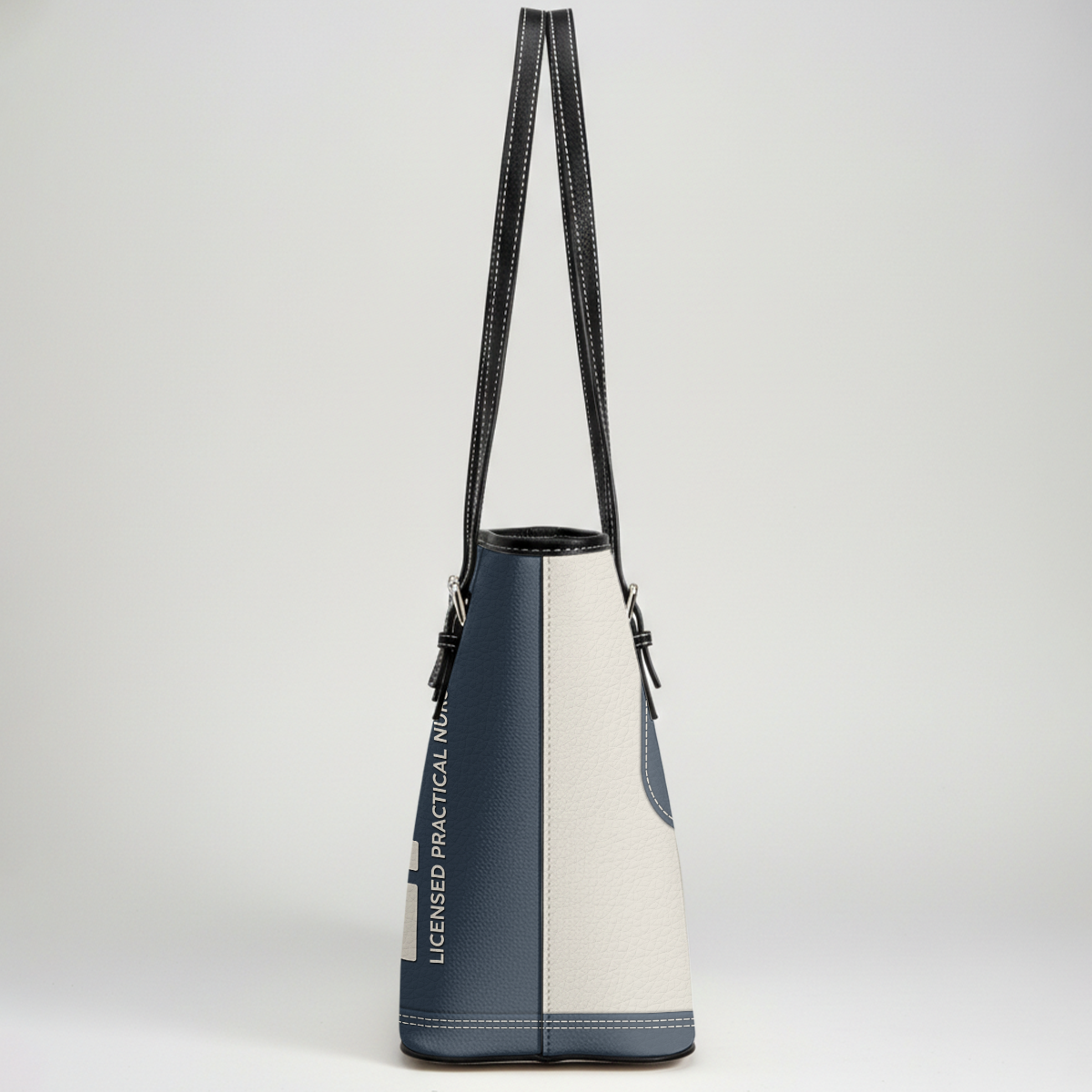 Nurse Angel Spirit - Personalized Custom Nurse Leather Tote Bag