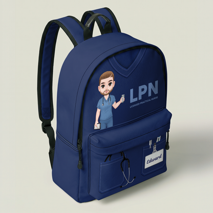 Nurse Scrubs Life - Personalized Backpack