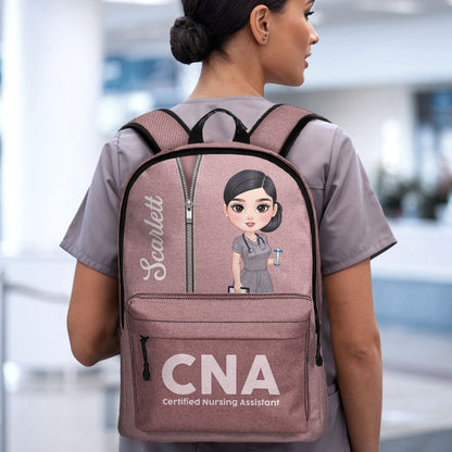 Nurse Denim Style - Personalized Backpack