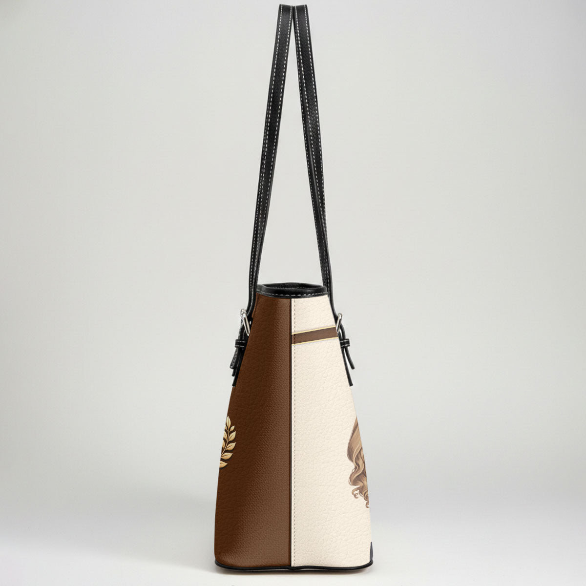 Nurse Logo - Personalized Custom Nurse Leather Tote Bag