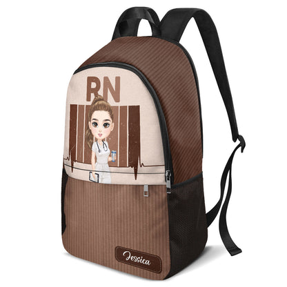 Nurse Color Scrubs - Personalized Backpack