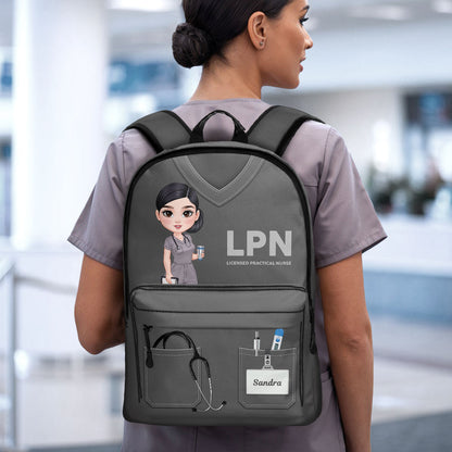 Nurse Uniform - Personalized Backpack
