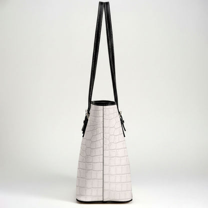 Nurse Elegant - Personalized 2-Sided Custom Nurse Leather Tote Bag