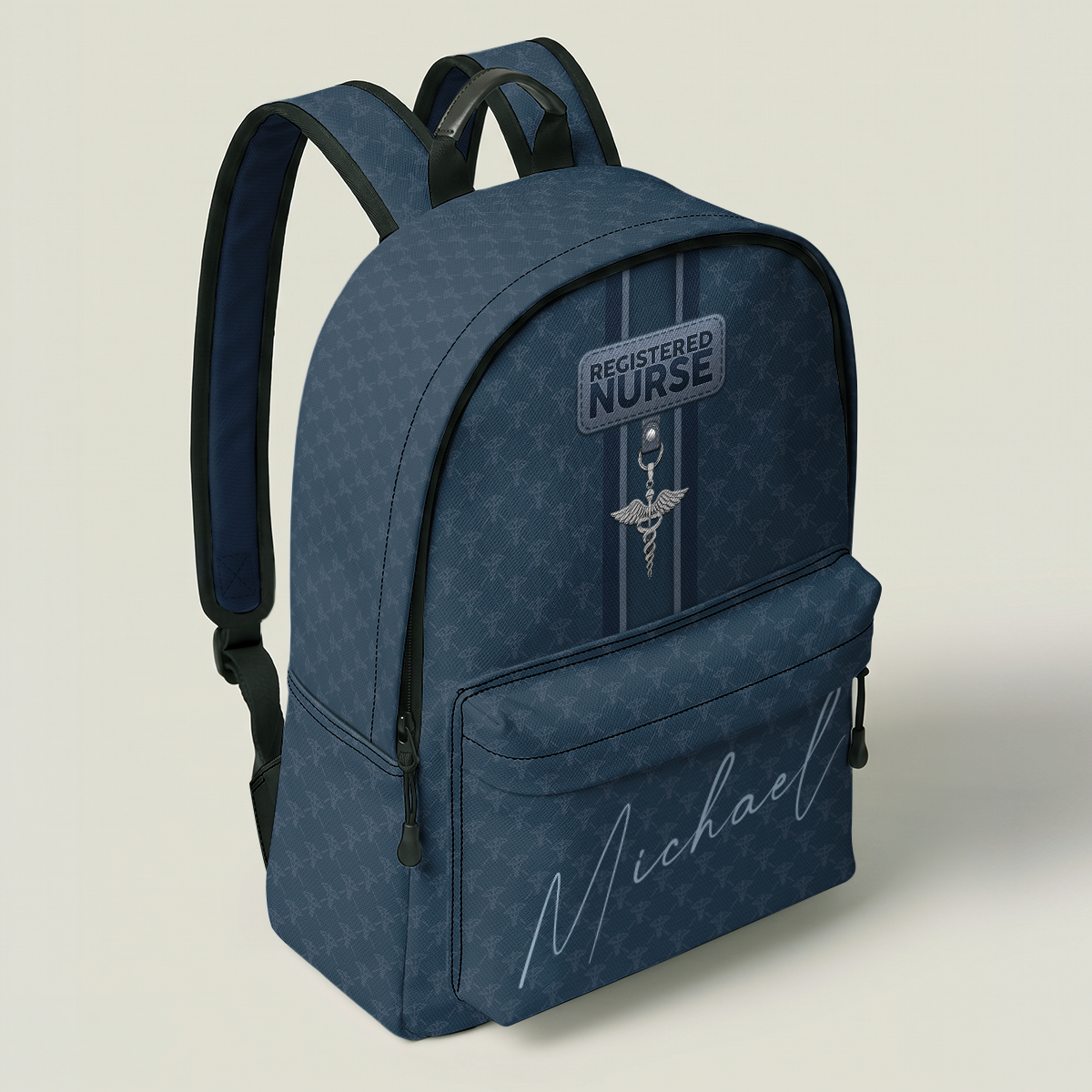 Nurse Monogram - Personalized Backpack