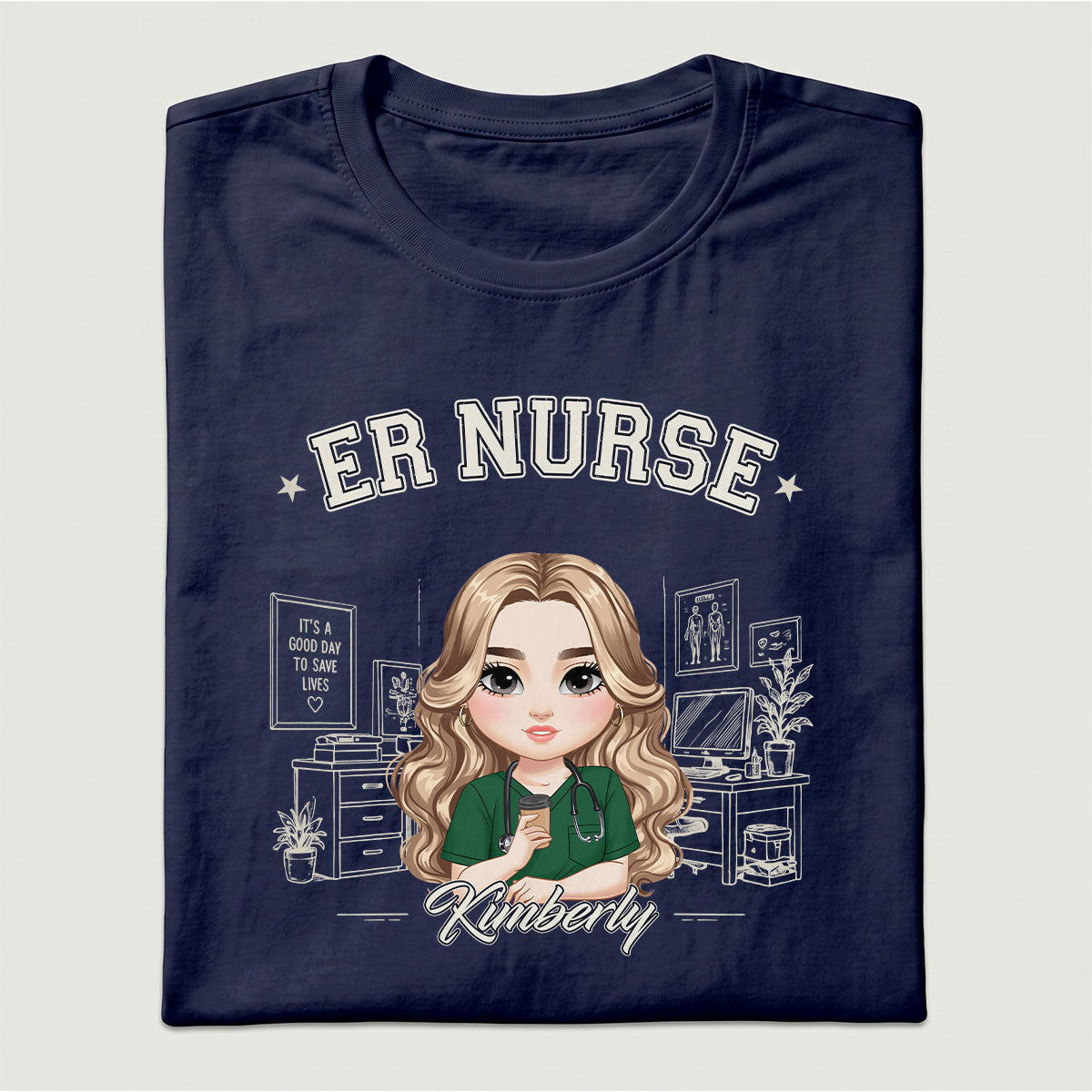 Nurse Good Vibes - Personalized Custom Nurse T-shirt, Hoodie, Sweatshirt
