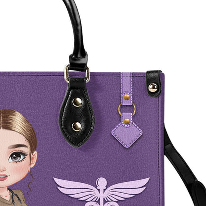 That Nurse - Personalized Custom Leather Handbag