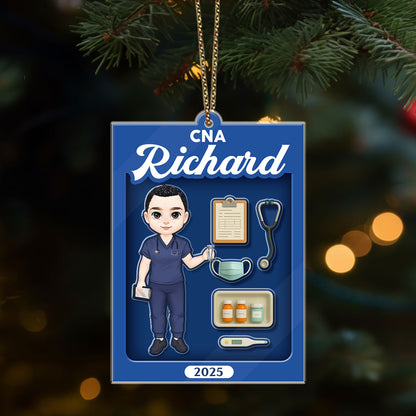 Nurse Box - Personalized Nurse Acrylic Ornament