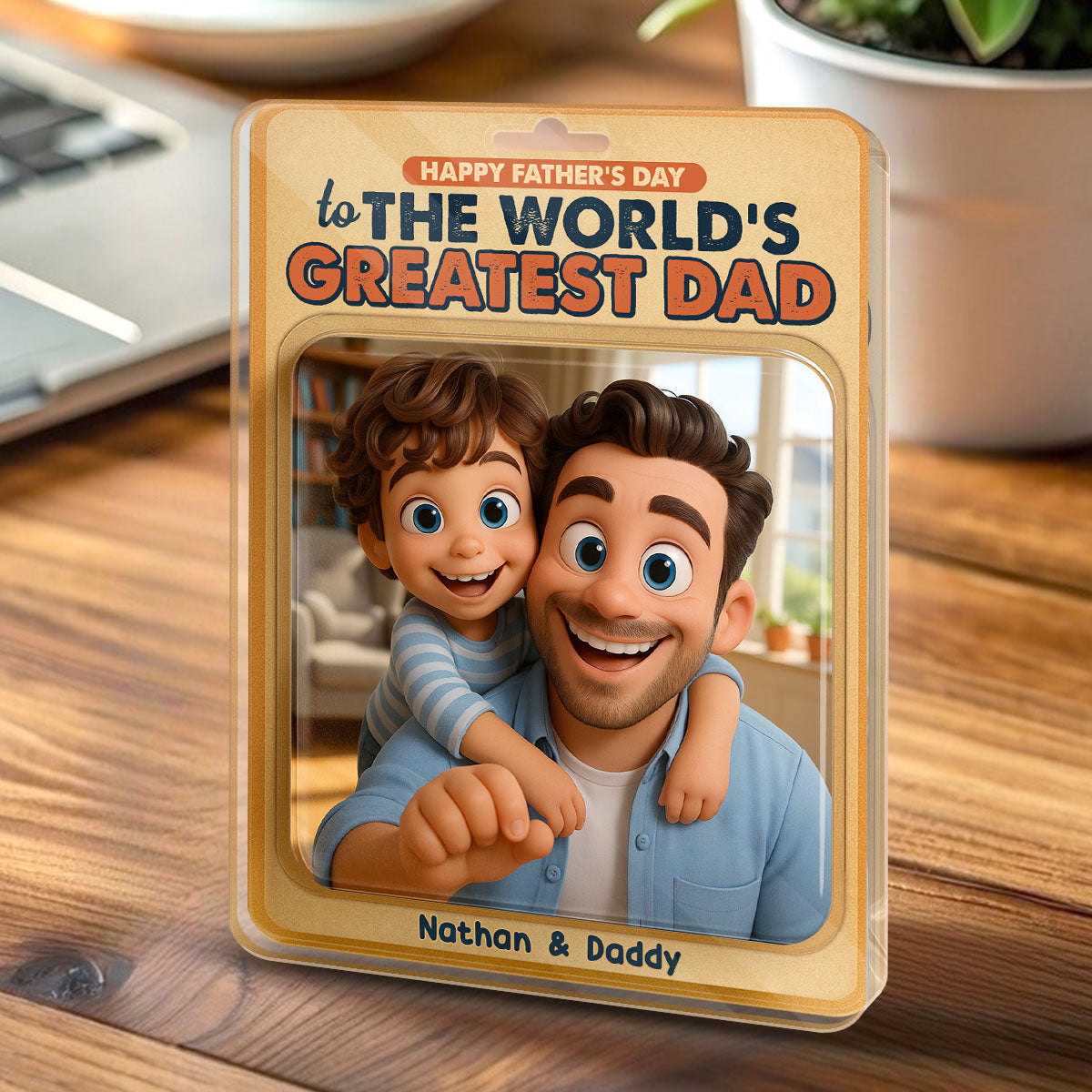 World’s Greatest Dad - Personalized Acrylic Plaque