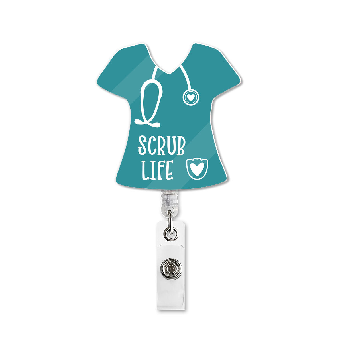 The Scrub - Personalized Nurse Badge Reel