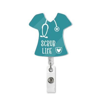 The Scrub - Personalized Nurse Badge Reel
