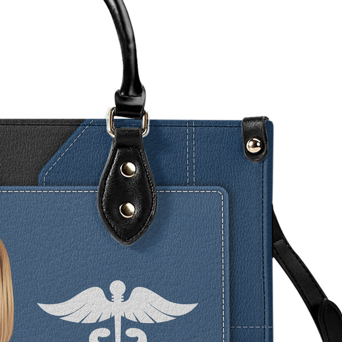 Legend Nurse - Personalized Custom Leather Handbag