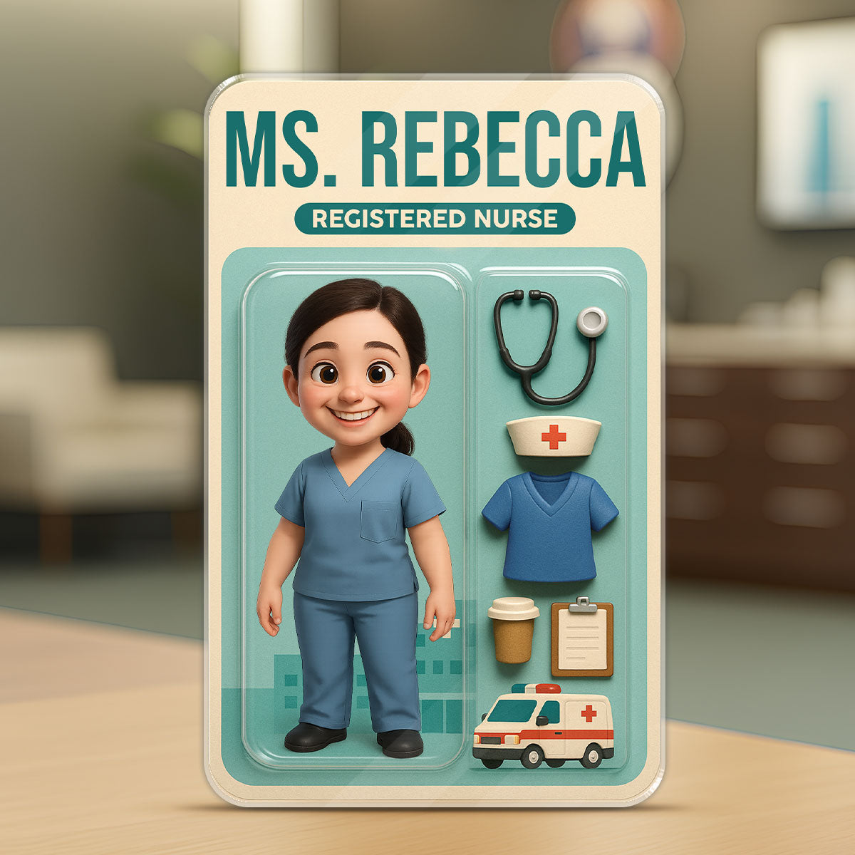 The Nurse Life - Personalized Acrylic Plaque