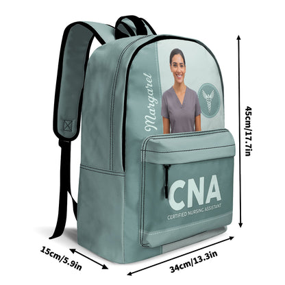 Elegant Nurse Photo - Personalized Backpack