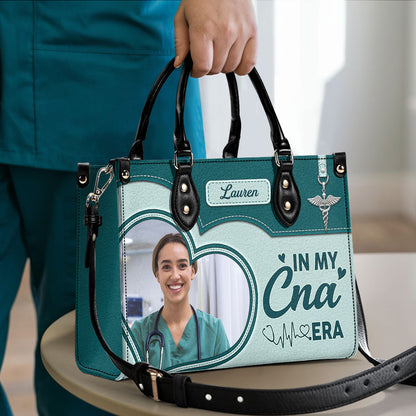 In My Nurse Era - Personalized Custom Leather Handbag