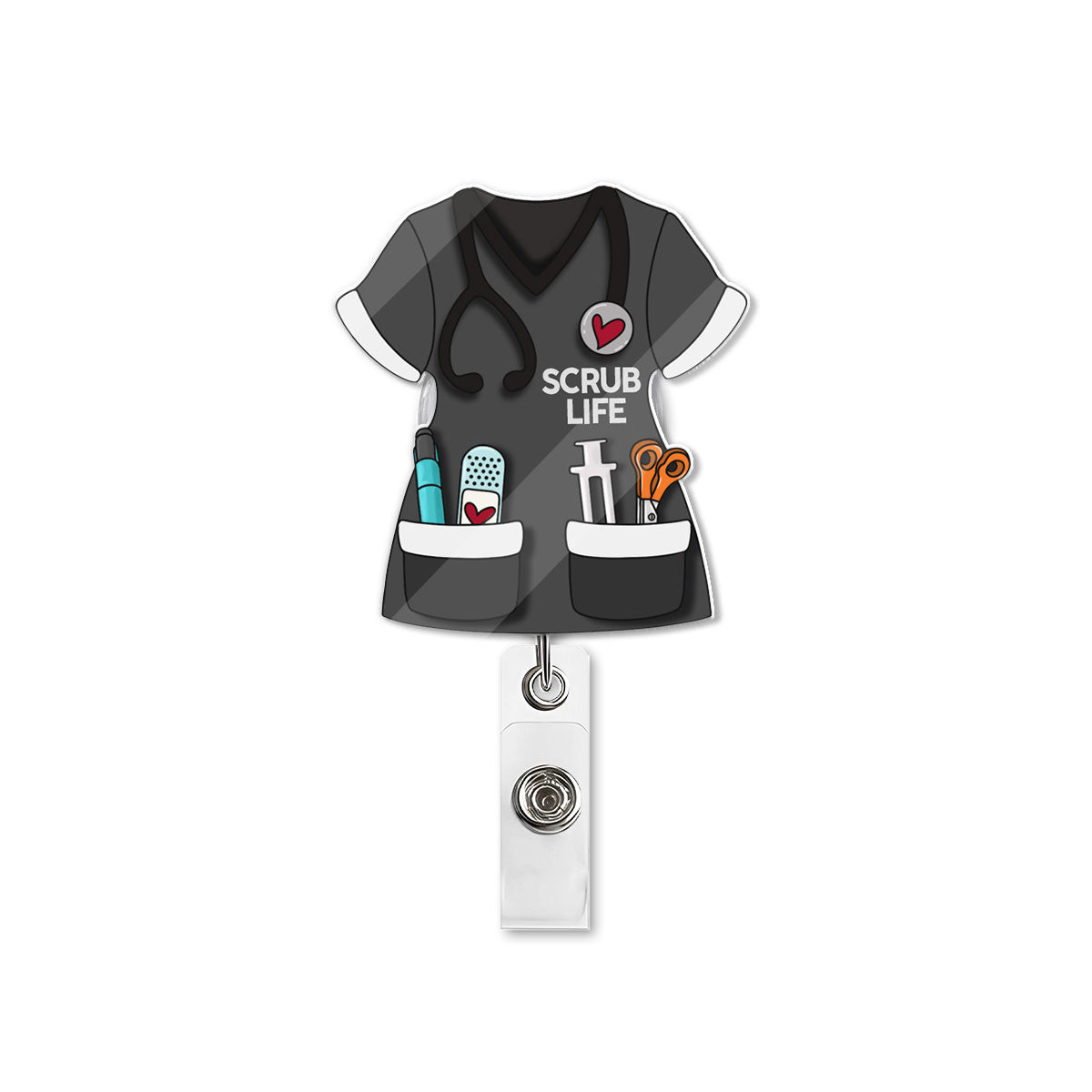 Scrub Color - Badge Reel for Nurses