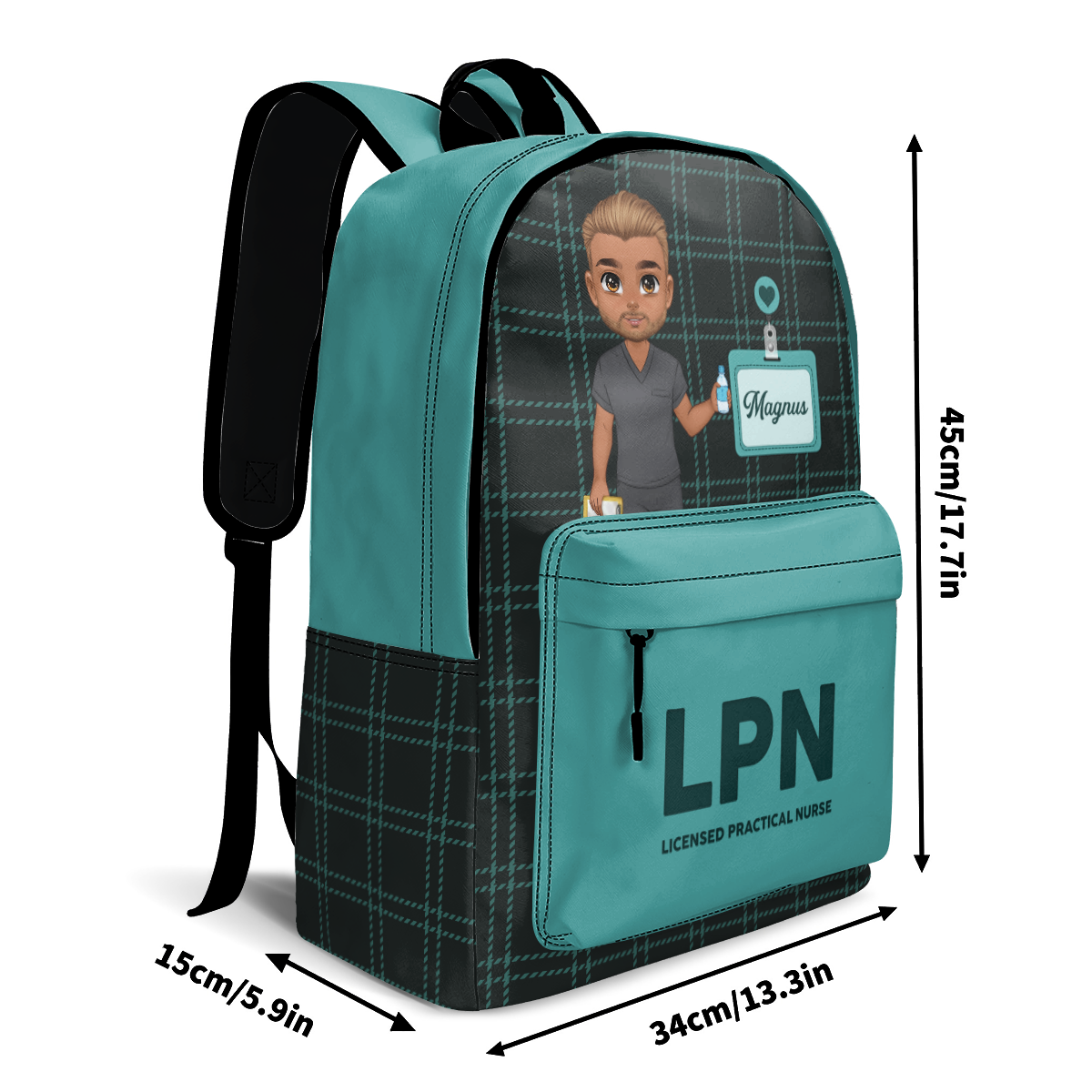 Amazing Nurse Life - Personalized Backpack