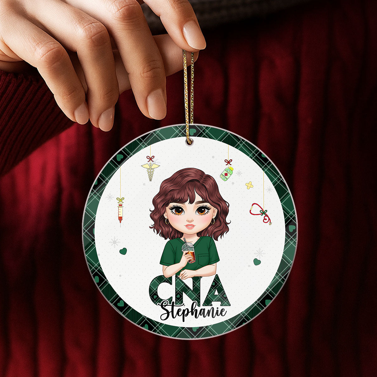 Awesome Nurse Life - Personalized Nurse Acrylic Ornament