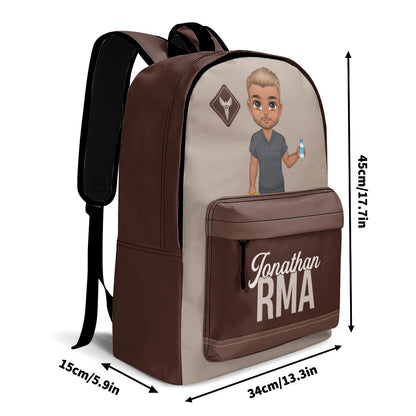 Simple Nurse - Personalized Backpack