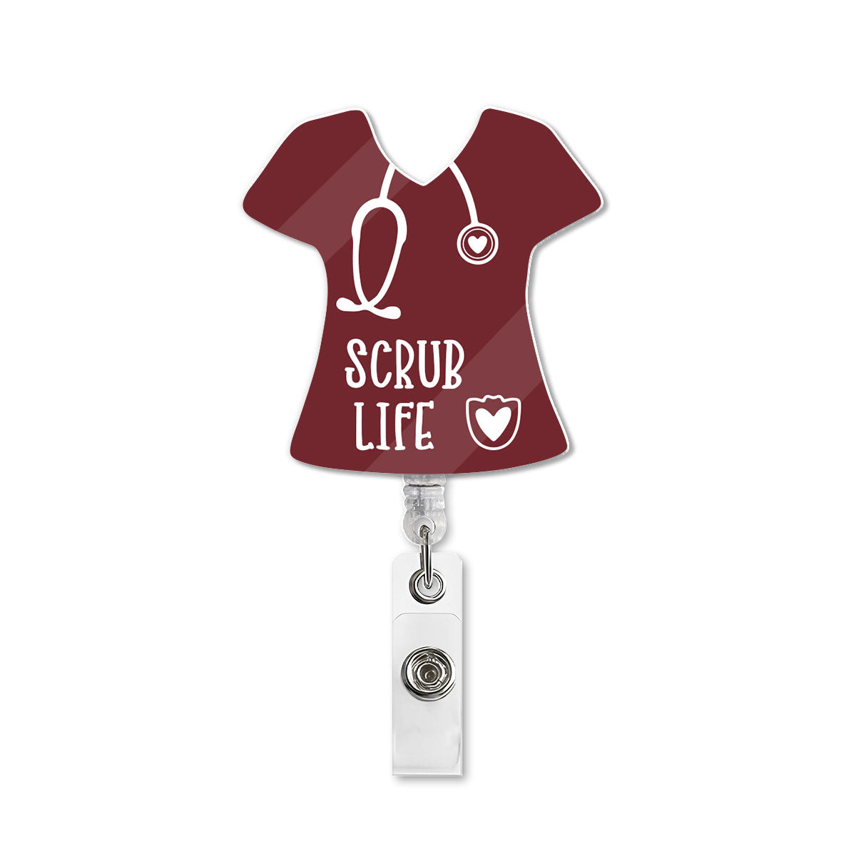 The Scrub - Personalized Nurse Badge Reel