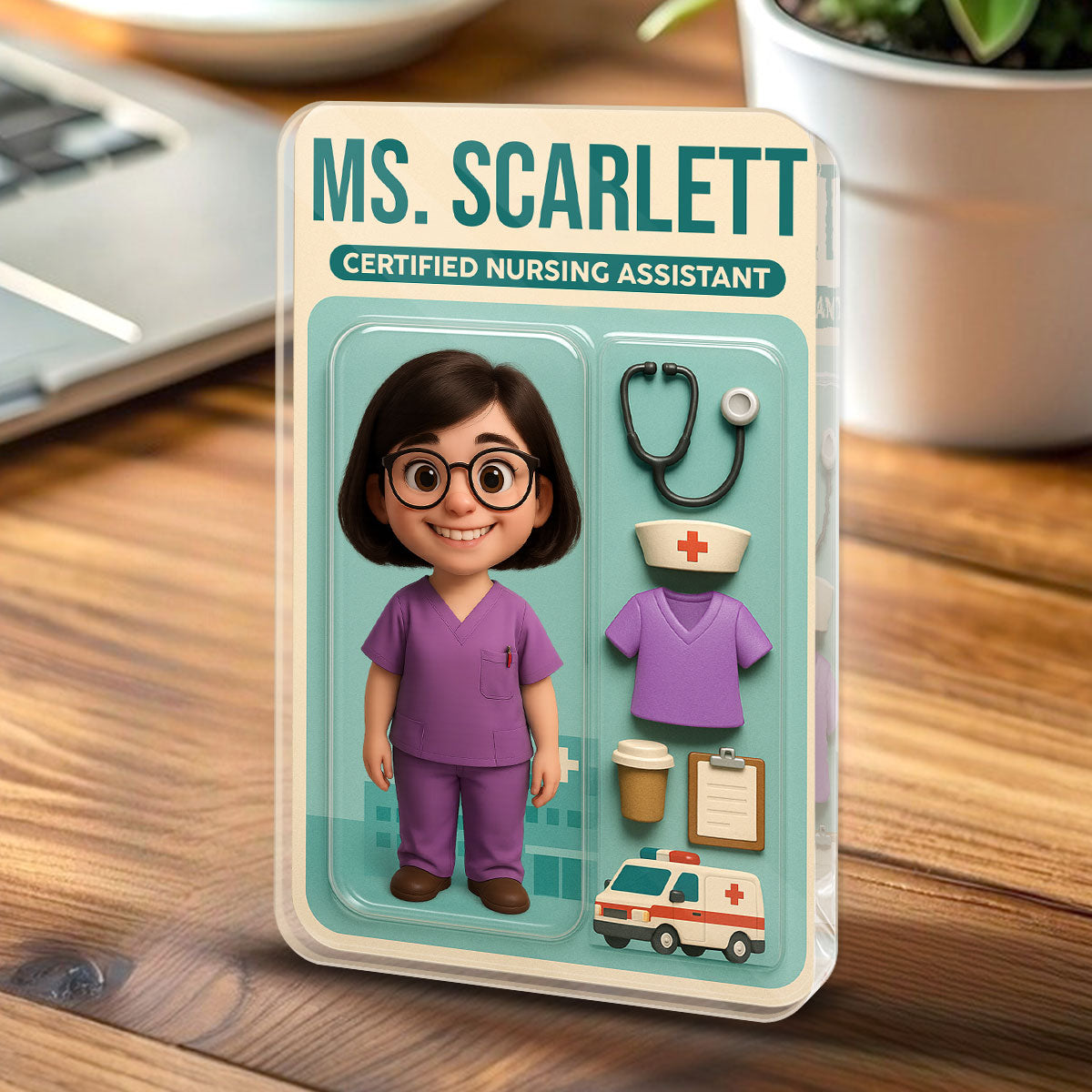 The Nurse Life - Personalized Acrylic Plaque