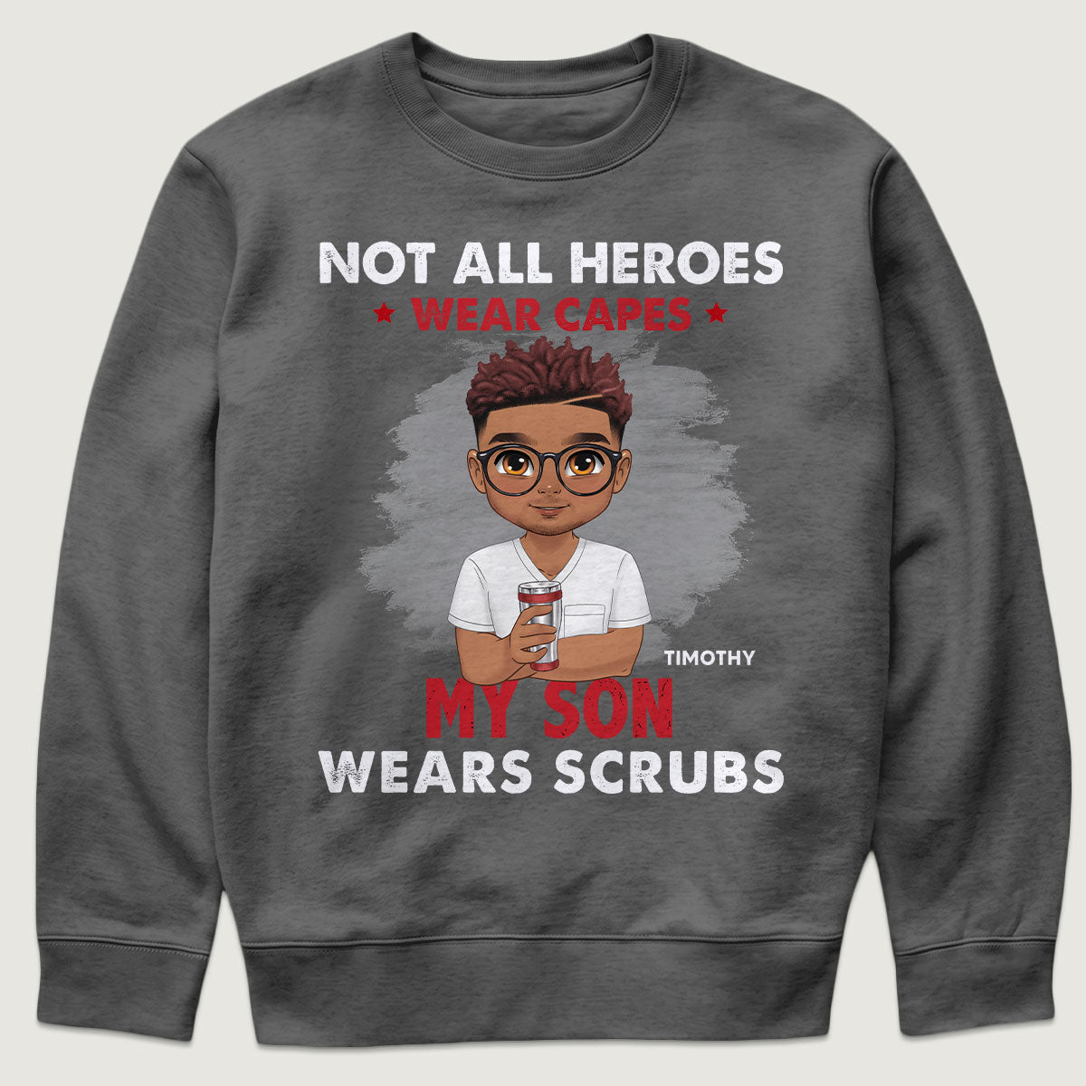 Not All Heroes Wear Capes - Personalized Custom Nurse T-shirt, Hoodie, Sweatshirt
