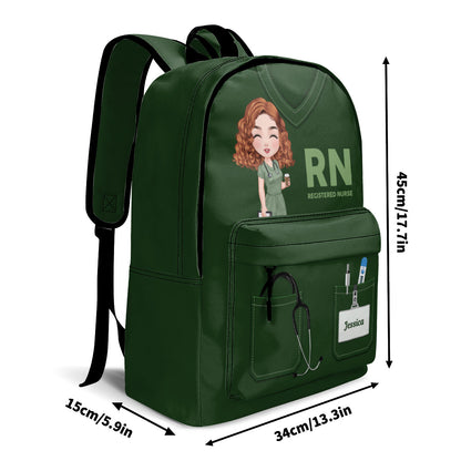Nurse Scrubs Life - Personalized Backpack