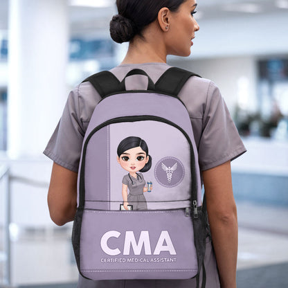 Elegant Nurse - Personalized Backpack