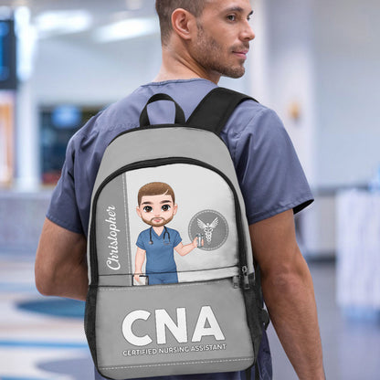 Elegant Nurse - Personalized Backpack