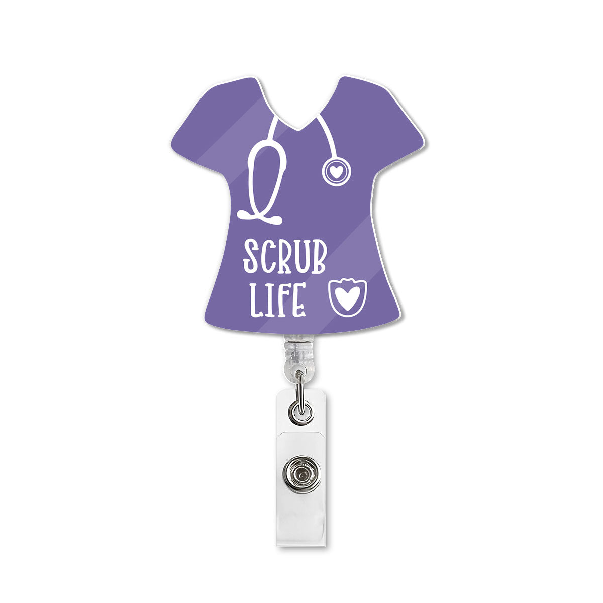 The Scrub - Personalized Nurse Badge Reel