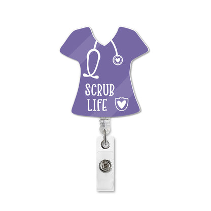 The Scrub - Personalized Nurse Badge Reel
