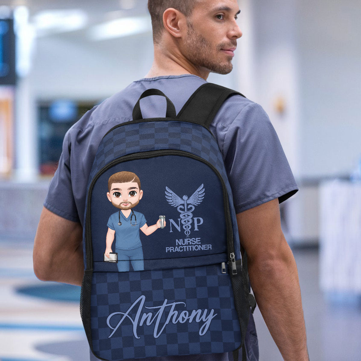 Daily Nurse Life - Personalized Backpack