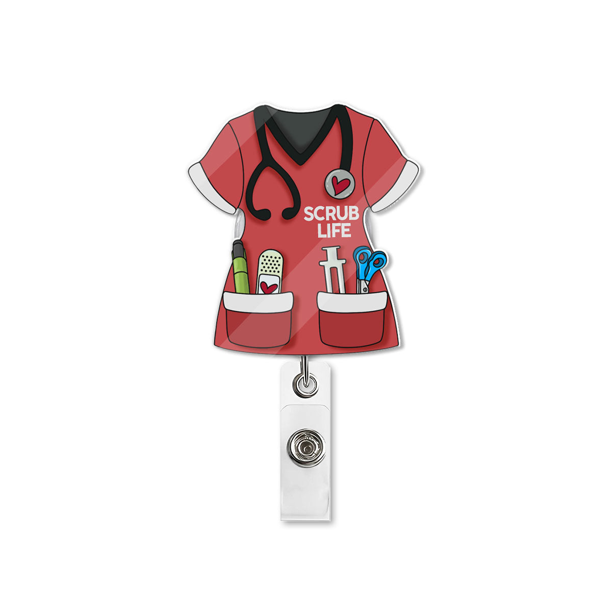 Scrub Color - Badge Reel for Nurses
