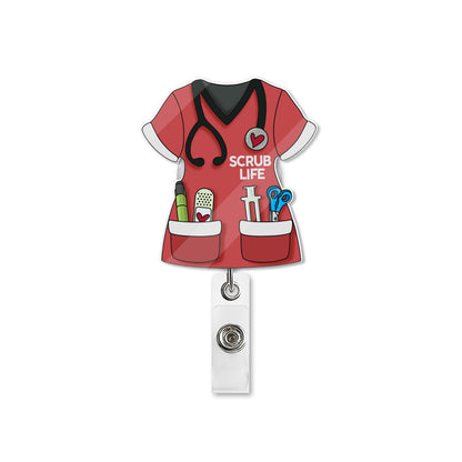 Scrub Color - Badge Reel for Nurses