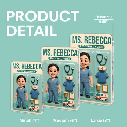 The Nurse Life - Personalized Acrylic Plaque