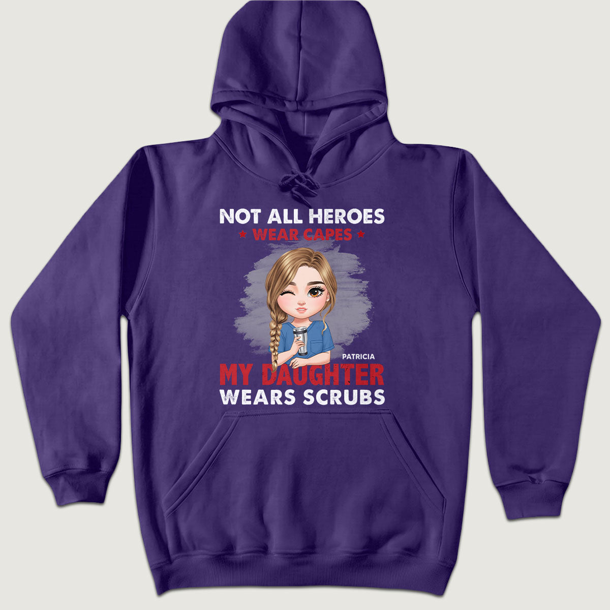 Not All Heroes Wear Capes - Personalized Custom Nurse T-shirt, Hoodie, Sweatshirt
