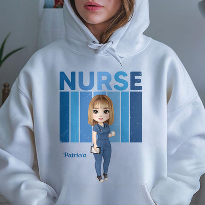 Nurse Color Scrubs - Personalized Custom Nurse T-shirt, Hoodie, Sweatshirt