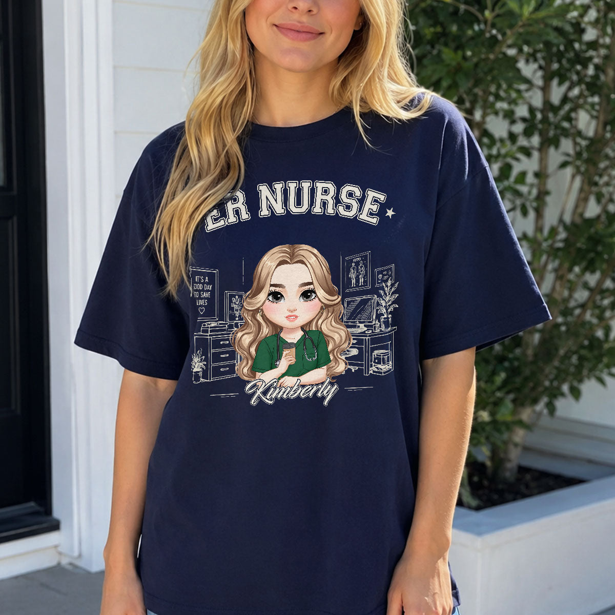 Nurse Good Vibes - Personalized Custom Nurse T-shirt, Hoodie, Sweatshirt