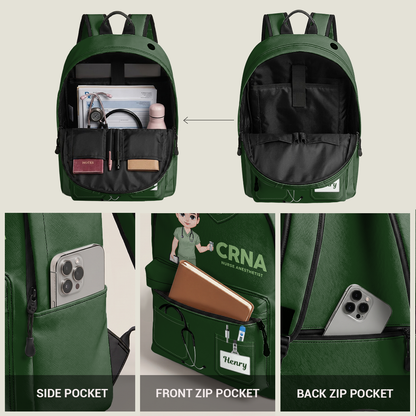 Nurse Scrubs Life - Personalized Backpack
