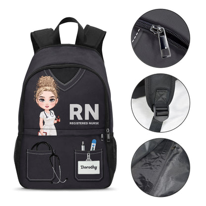 Nurse Scrubs - Personalized Backpack