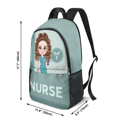 Elegant Nurse - Personalized Backpack